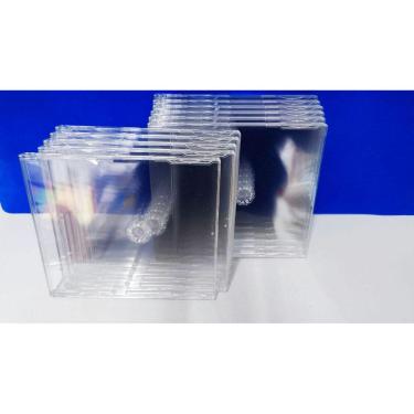 Imagem de Estojo Box Cd Acrílico Cristal Slim