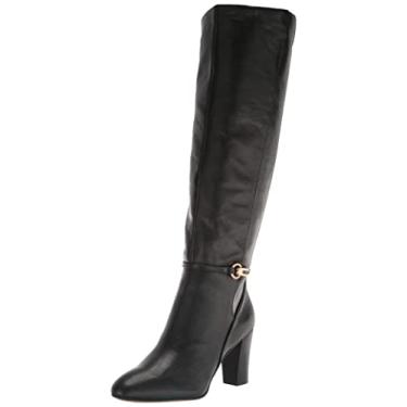 Imagem de Franco Sarto Bota de cano alto feminina L-Palermo, Couro preto, 6.5