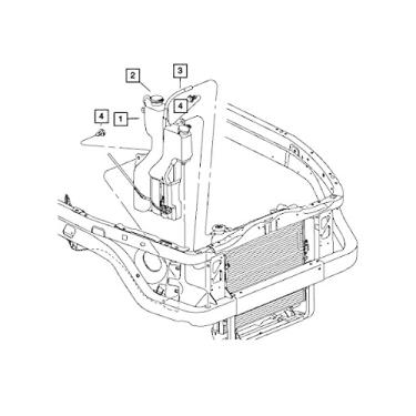 Imagem de Tampa do radiador Mopar 55056382AA