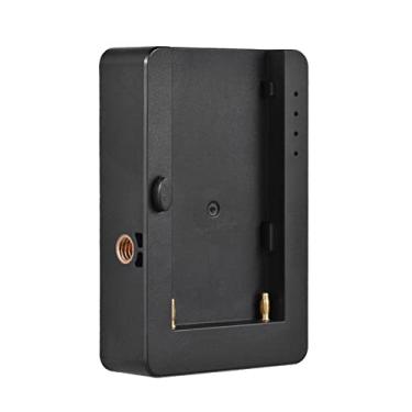 Imagem de Chusui Placa adaptadora de bateria de carregador de bateria NP-F com porta de carregamento tipo C Saídas USB5V DC7.4V Orifício de parafuso de 1/4 de polegada para baterias NP-F550 F750 F970