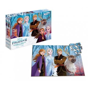 Super Kit Quebra-Cabeça, Dominó e Jogo da Memória Frozen 2 em Promoção na  Americanas