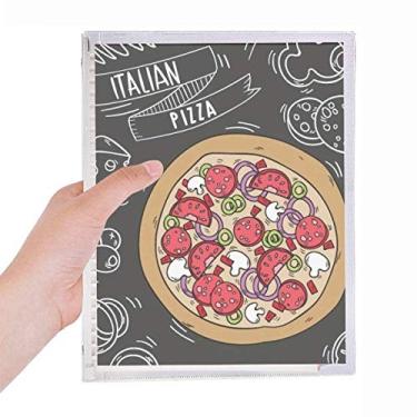 Imagem de Caderno padrão de dieta residente da Itália com folhas soltas e diário recarregável