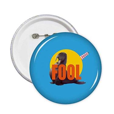 Imagem de Fools Tease Fools Art Deco Gift Fashion Pins Emblema Emblema Acessório Decoração 5 peças