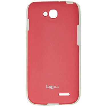 Imagem de Capa Protetora Jellskin Pink L90 Dual, Voia, Capa com Proteção Completa (Carcaça+Tela), Rosa