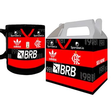 Imagem de Caneca do Flamengo 100% Preta Personalizada