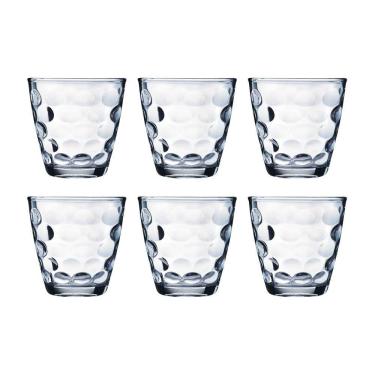 Imagem de Jogo Copos Vidro Redondo Bangkok 6 Peças Transparente 250ML