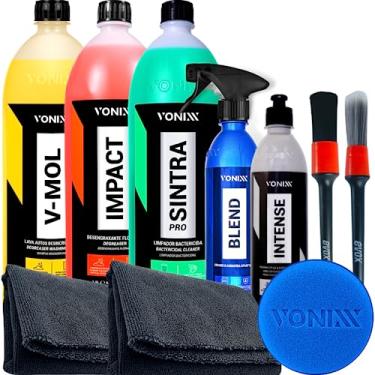 Imagem de Kit Limpeza Automotiva Profissional Produtos Gold Vonixx