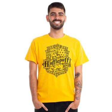 Imagem de Camiseta Lufa-Lufa Amarelo Ouro (Harry Potter) Clube Comix - Clube Com