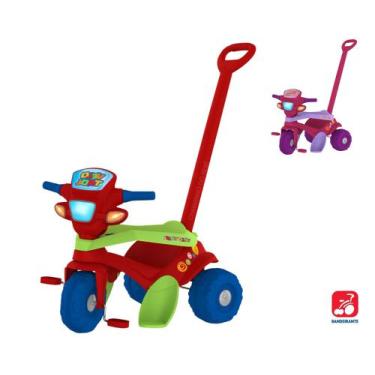 Triciclo infantil c/ empurrador e protetor 1-3 anos avespa - maral -  Velotrol e Triciclo a Pedal - Magazine Luiza