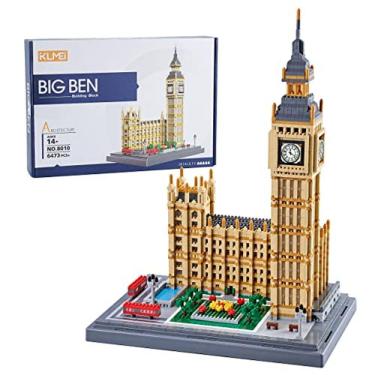 Imagem de Conjunto Big Ben Micro Blocks, coleção de arquitetura para adultos, ótimo kit de construção (mais de 6473 unidades)