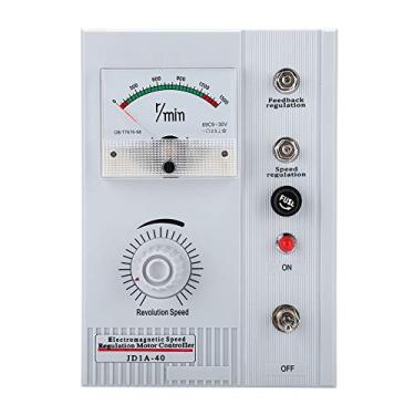 Imagem de Controlador de velocidade do motor Garosa, regulador do módulo de controle de velocidade do motor AC 220-240V para motor assíncrono eletromagnético (JD1A-40), controlador do motor