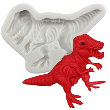 Imagem de Funshowcase – Molde de silicone para dinossauro, T Rex 2.3inch High