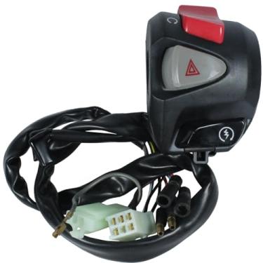 Imagem de Interruptor de partida botão com pisca alerta NXR160 Bros 2015 a 2022 modelo CB500