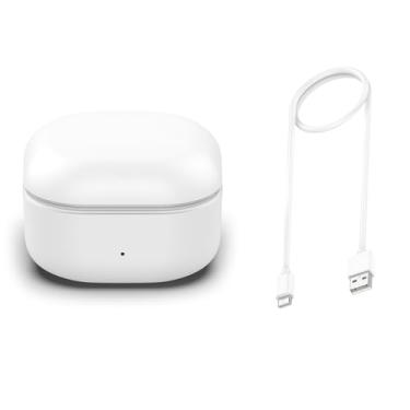 Imagem de Fones de ouvido com velocidade de carregamento rápido, caixa de carregamento inteligente com cabo de carregamento para fones de ouvido Bluetooth Samsung Galaxy Buds FE SM-R400