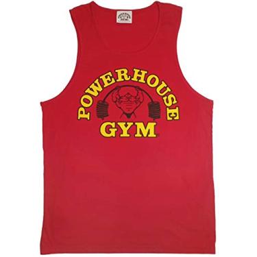 Imagem de Camiseta regata masculina PH320 Powerhouse Gym - atlética, Vermelho, M
