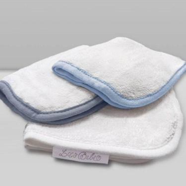 Imagem de Kit Paninho de Boca/Babitas Azul - Laço Bebê