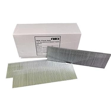 Imagem de Steel Force Pregos Brad de calibre 18 F38, pregos Brad 18GA de 3,5 cm, pregos galvanizados para pistola de pregos pneumática, elétrica (5.000 unidades)