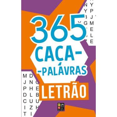 Imagem de Livro 365 Letrão - Caça Palavras - James Antonio Misse Editora Pe Da L