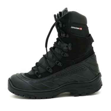 Imagem de Bota Coturno Couro  Tático Macio Conforto  Nobuck-Masculino