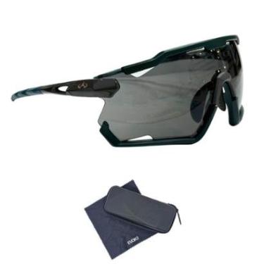 Imagem de Óculos de Sol Evoke Elp 01 D11 Petroil Blue Black Gray-Unissex