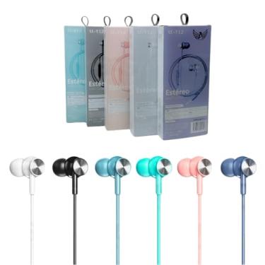 Imagem de Fone De Ouvido Com Microfone Estéreo Classico AL-T12 (Rosa)