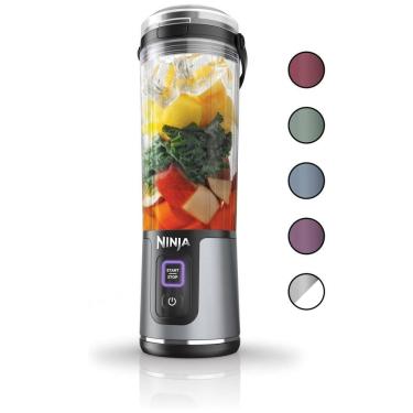 Imagem de Liquidificador Portátil 530 mL para Vitaminas, Recarregável USB, 110V, Ninja BC151BK, Preto