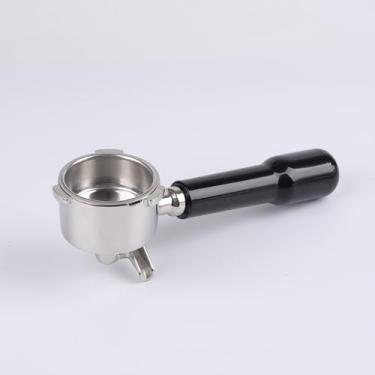 Imagem de CAPFEI Portafiltro de 51 mm com 3 orelhas e bico duplo compatível com Delonghi Dedica EC680/EC685/EC785/EC820/EC850/EC860-ABS, Preto, 1 Unidade