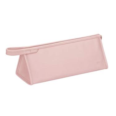 Imagem de Buwico Estojo de viagem de couro PU Bolsa de armazenamento portátil para Dyson Airwrap Styler, à prova d'água antiarranhões à prova de poeira e à prova de choque Organizador de Viagem Capa de presente