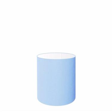 Imagem de Cúpula Abajur Cilíndrica Cp-8001 Ø13x15cm Azul Bebê