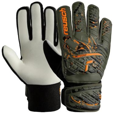 Imagem de Luva de Goleiro Reusch Attrakt Starter Solid - Cinza-Unissex