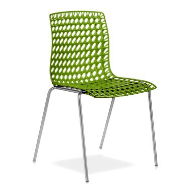 Imagem de Cadeira Moiré Chrome Green