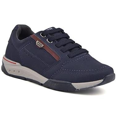 Imagem de Sapatenis Infantil Menino Casual Em Microfibra Pegada 370805