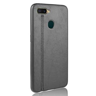 Imagem de Capa para celular Oppo A5S/Oppo AX5S Proteção robusta 360° Capa de couro suave para Oppo A5S/Oppo AX5S
