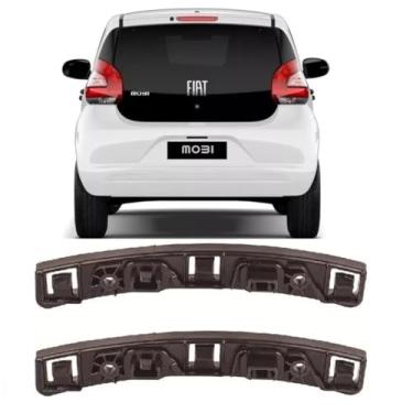 Imagem de Universo Car, Par Guia Parachoque Traseiro Mobi 2018 2019 2020 2021 2022