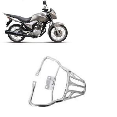 Imagem de Protetor Traseiro Titan 150 2009 2010 2011 2012 2013 Cromado - MA Moto