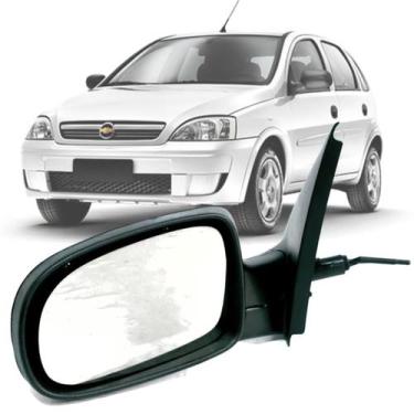 Imagem de Retrovisor Esquerdo motorista Chevrolet Corsa Montana 2002 2003 2004 2