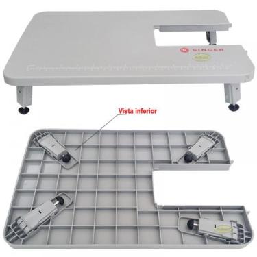 Imagem de Mesa Extensora Para Máquina De Costura Doméstica Singer Facilita Pro 4