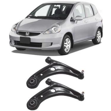 Imagem de Bandeja Honda Fit Dianteiro 2003 Até 2008 O Par - Skyll Componentes Au