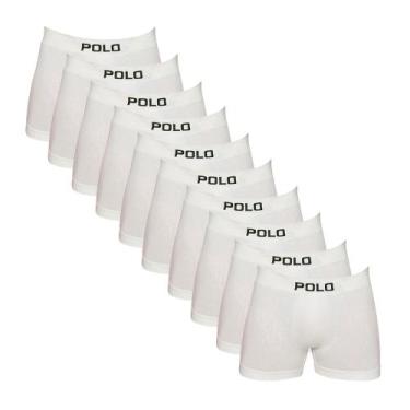 Imagem de Kit 10 Cuecas Polo 781 Algodão Boxer Sem Costura - Sortido - POLO STAR