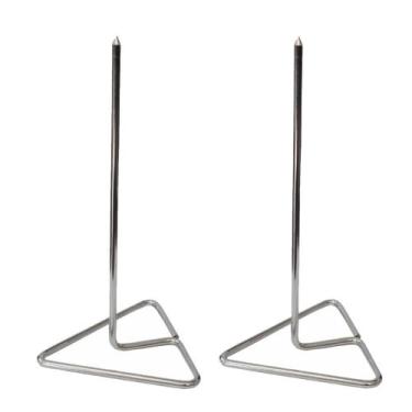 Imagem de Kit 02 Espeto Papel Aço Organizador Comanda Via Maquininha - MS