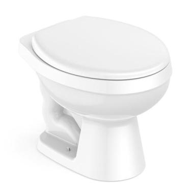 Imagem de Kit Vaso Sanitário Convencional com Assento Pp Kids Celite