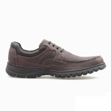 Imagem de Sapato Masc Conforto Anatomic Gel 7909-, Brown, Cafe, 39