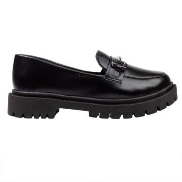 Imagem de Mocassim Tratorado Feminino - Zature Store, Preto, 38