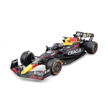 Imagem de Bburago 1:18 Race Oracle Red Bull Racing RB19 (2023) with Driver Helmet Verstappen #1