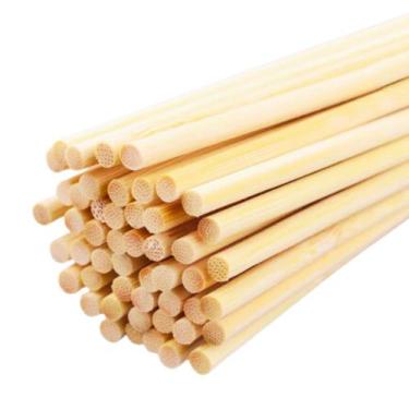 Imagem de Palito de Bambu para Algodão Doce: 35cm x 5mm - 1Mil - NC Caieiras