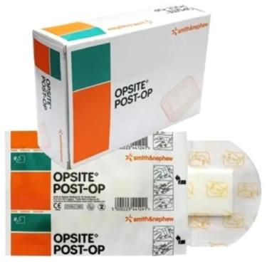 Imagem de Curativo Filme Transparente Post-Op 6,5cm x 5cm - 10 Unidades - Smith&