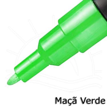 Imagem de Caneta Posca Uni-Ball PC-3M, MAÇÃ VERDE