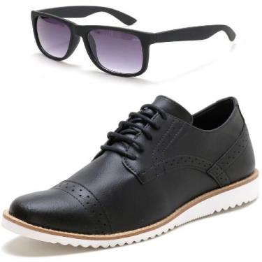 Imagem de Kit Dockside Casual Ec Shoes Detalhes Em Perfurações Com Oculos, 40, P