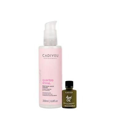 Imagem de Kit Cadiveu Essentials Quartzo Shine Pré- Shampoo e Açaí Oil (2 produt