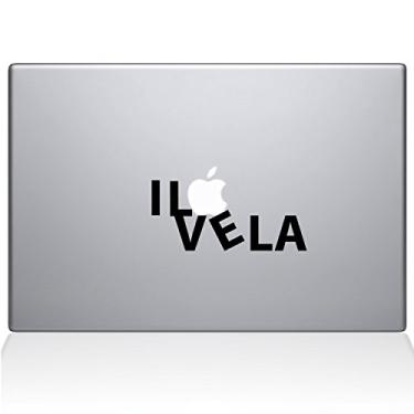 Imagem de The Decal Guru 1062-MAC-12M-LAV I Love LA MacBook Decalque Vinil Adesivo - MacBook Pro de 13 polegadas (2016 e mais recente) - Preto
